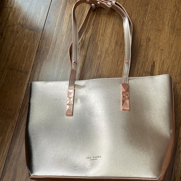 Ted Baker Metallic pinkTote Bag - Picture 1 of 13